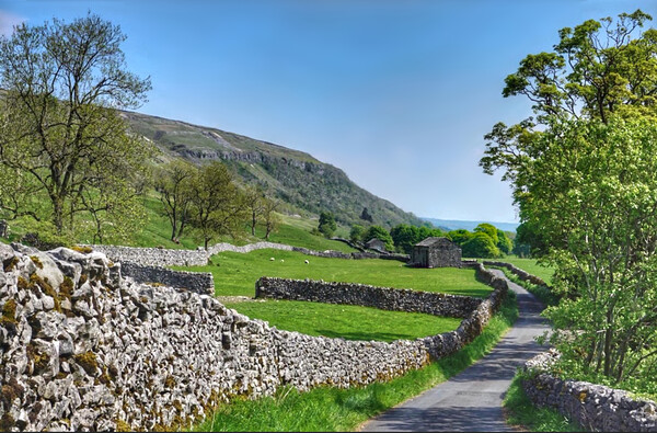 Littondale in the Yorkshire Dales Picture Board by Alison Chambers