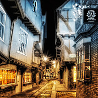 Buy canvas prints of The Shambles Beautiful Glow by Alison Chambers