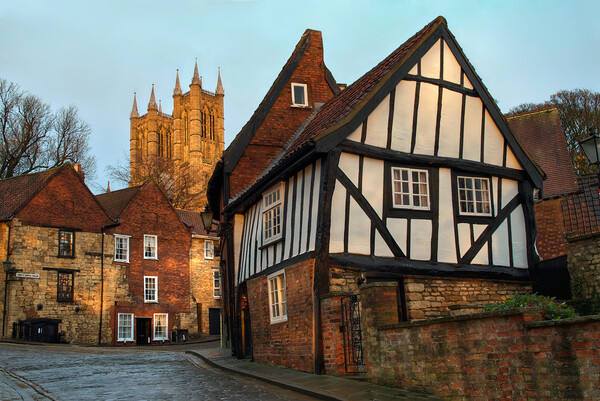 The Crooked House Lincoln Picture Board by Alison Chambers