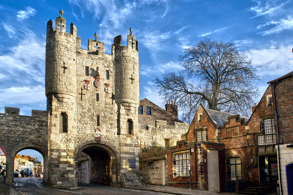 Micklegate Bar Picture Board by Alison Chambers