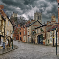Buy canvas prints of Steep Hill and The Strait by Alison Chambers