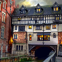 Buy canvas prints of High Bridge Lincoln by Alison Chambers