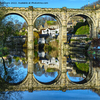 Buy canvas prints of Knaresborough Viaduct Close Up by Alison Chambers