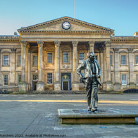 Buy canvas prints of Huddersfield St Georges Square by Alison Chambers