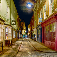 Buy canvas prints of Dead Of Night Shambles by Alison Chambers