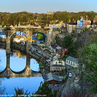 Buy canvas prints of Knaresborough Viaduct By Day by Alison Chambers