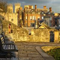 Buy canvas prints of A Sunny Evening In York by Alison Chambers
