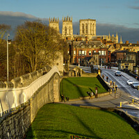Buy canvas prints of York City Walls by Alison Chambers