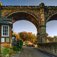 Buy canvas prints of Knaresborough Viaduct  by Alison Chambers