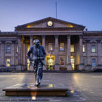 Buy canvas prints of Huddersfield Train Station by Alison Chambers