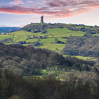 Buy canvas prints of Castle Hill Panorama  by Alison Chambers