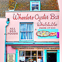 Buy canvas prints of Wheelers Oyster Bar by Alison Chambers
