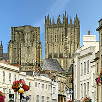 Buy canvas prints of Wells Cathedral Somerset  by Alison Chambers