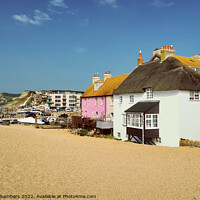 Buy canvas prints of West Bay Beach Front by Alison Chambers