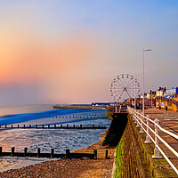Buy canvas prints of Bridlington Promenade Sunrise East Riding Of Yorks by Alison Chambers