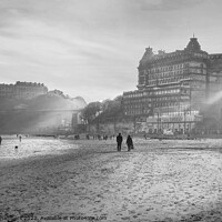 Buy canvas prints of Scarborough South Bay by Alison Chambers