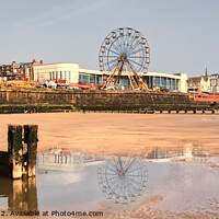 Buy canvas prints of Bridlington North Beach Panorama by Alison Chambers