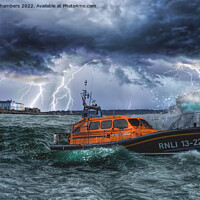 Buy canvas prints of Bridlington RNLI East Yorkshire  by Alison Chambers