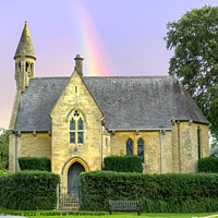 Buy canvas prints of Broad Campden Church, The Cotswolds  by Alison Chambers