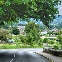 Buy canvas prints of Road To Youlgreave, Peak District  by Alison Chambers