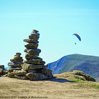Buy canvas prints of Mam Tor, The Great Ridge by Alison Chambers