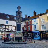 Buy canvas prints of Canterbury Butter Market by Alison Chambers