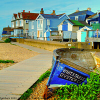Buy canvas prints of Whitstable Oyster Boat by Alison Chambers