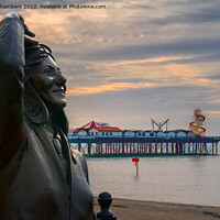 Buy canvas prints of Look To The Skies At Herne Bay by Alison Chambers