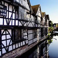 Buy canvas prints of The Old Weavers House, Canterbury  by Alison Chambers