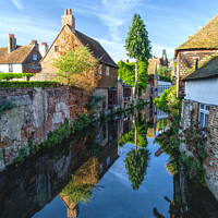 Buy canvas prints of River Stour Canterbury  by Alison Chambers