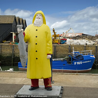 Buy canvas prints of Whitstable Fisherman by Alison Chambers