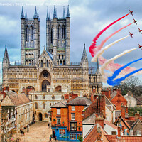 Buy canvas prints of Lincoln Red Arrows by Alison Chambers