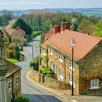 Buy canvas prints of Hooton Pagnell Village by Alison Chambers