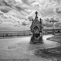 Buy canvas prints of Filey Monochrome  by Alison Chambers