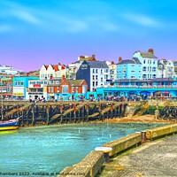 Buy canvas prints of Colourful Bridlington  by Alison Chambers