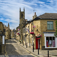 Buy canvas prints of Honley In Huddersfield  by Alison Chambers