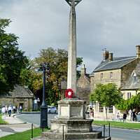 Buy canvas prints of Broadway War Memorial  by Alison Chambers