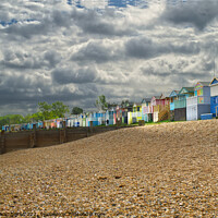 Buy canvas prints of Tankerton in Whitstable by Alison Chambers
