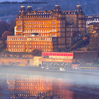 Buy canvas prints of Scarborough Grand Hotel  by Alison Chambers