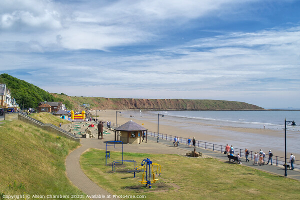  Filey Picture Board by Alison Chambers