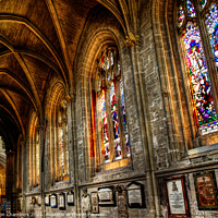 Buy canvas prints of Ripon Cathedral Southwest Aisle by Alison Chambers