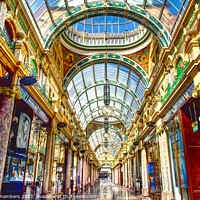 Buy canvas prints of County Arcade Leeds by Alison Chambers