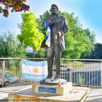 Buy canvas prints of The Mighty Don Revie by Alison Chambers