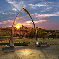 Buy canvas prints of Whitby Whalebone Arch  by Alison Chambers