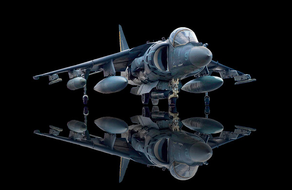 Harrier Jet Picture Board by Alison Chambers