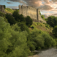 Buy canvas prints of Richmond Castle North Yorkshire  by Alison Chambers
