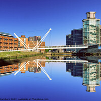 Buy canvas prints of Leeds Docks and Royal Armouries  by Alison Chambers