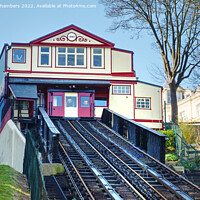 Buy canvas prints of Scarborough Central Tramway by Alison Chambers