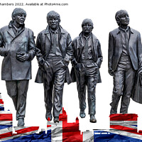 Buy canvas prints of The Beatles Liverpool  by Alison Chambers