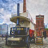 Buy canvas prints of Royal Albert Dock Liverpool  by Alison Chambers